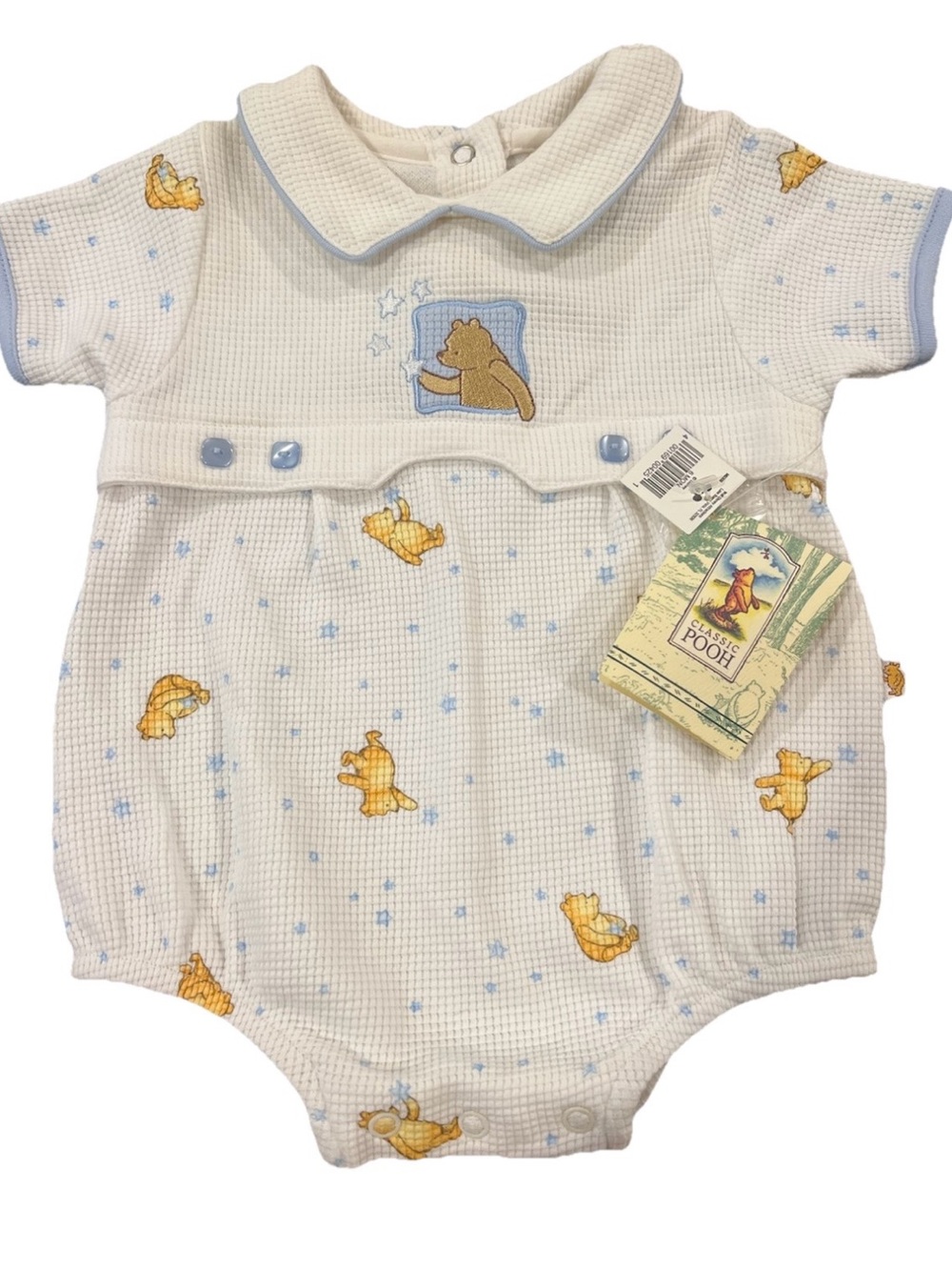 NWT Vintage Classic Pooh Baby One-Piece - 6 month